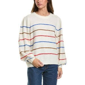 Ichi Womens  Kamara Alpaca-Blend Sweater, White